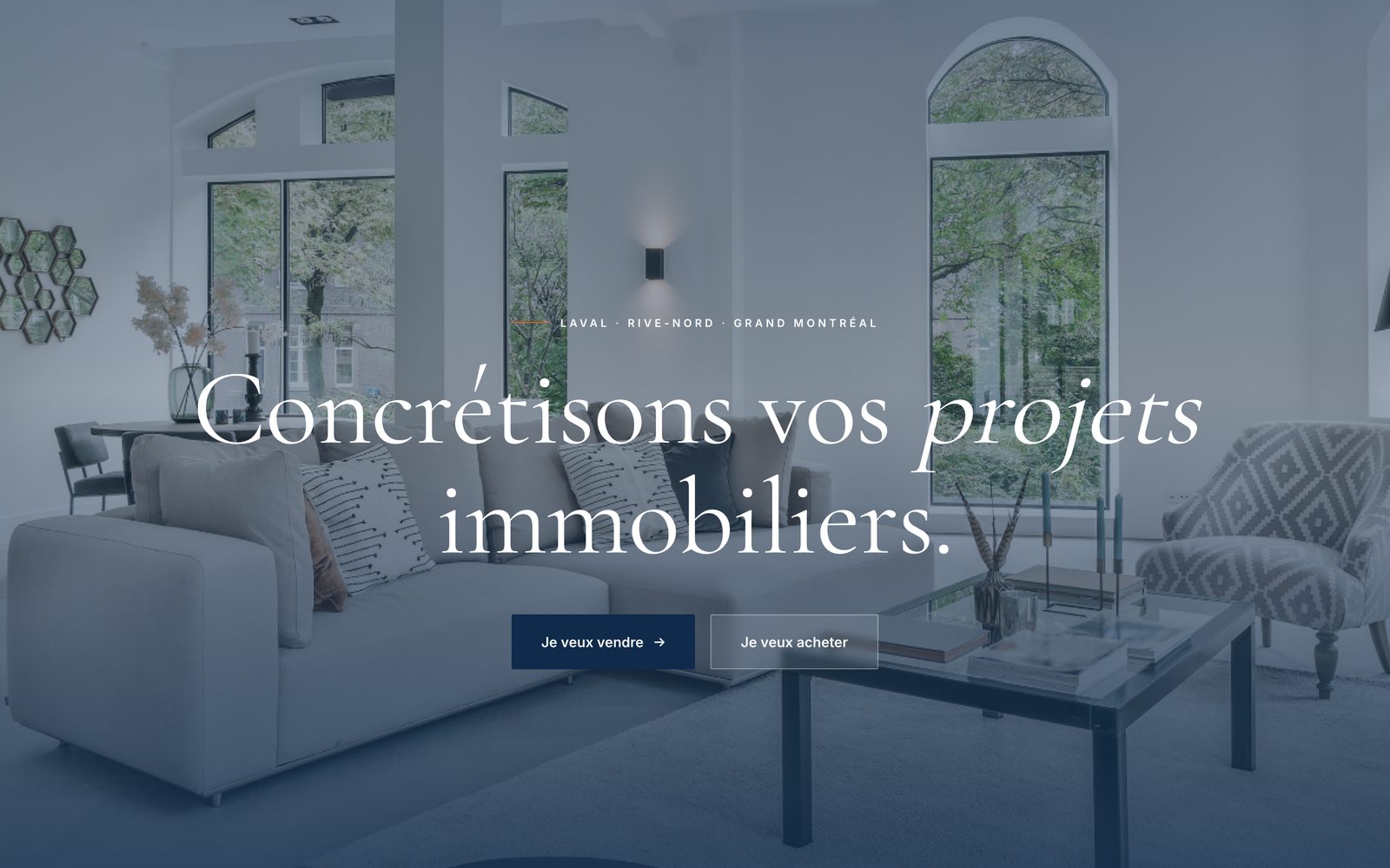 Site de la courtière immobilière Tinka Simeonova